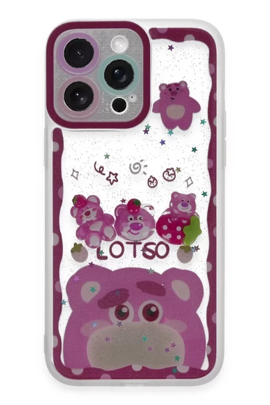 Newface Apple iPhone 14 Pro Kılıf Sweet Desenli Silikon Kapak - Pembe ürün görseli 1