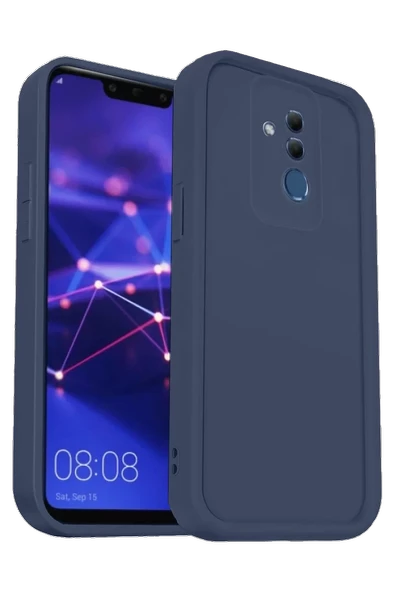 Newface Huawei Mate 20 Lite Kılıf Viera Silikon - Lacivert ürün görseli 1