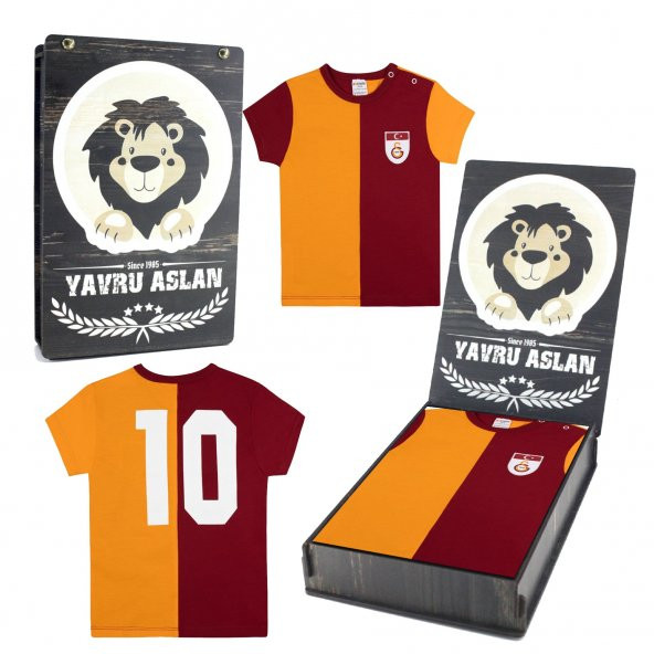 Galatasaray Orijinal Metin Oktay Bebek T-shirt  Özel Ahşap Kutulu ürün görseli 1