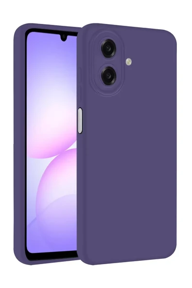 Newface Samsung Galaxy A07 4G First Silikon - Mürdüm ürün görseli 1