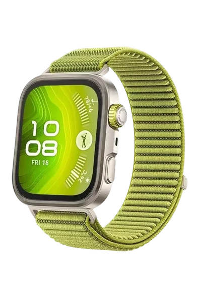 Newface Huawei Fit 4 Braid Kordon - Açık Yeşil ürün görseli 1