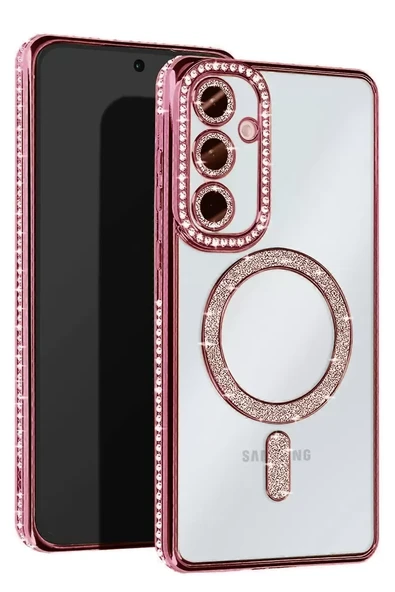 Newface Samsung Galaxy S25 Edge Joke Simli Magneticsafe Kılıf - Pembe ürün görseli 1