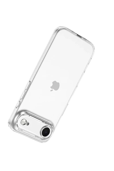 Newface Apple iPhone 17 Air Lüx Şeffaf Silikon - Şeffaf - Resim 3