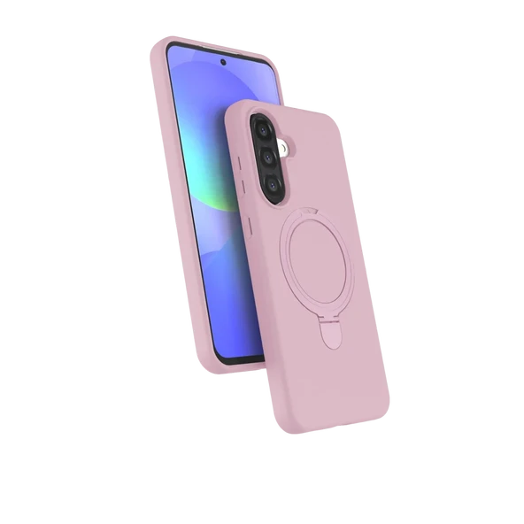 Galaxy A26 Regal Magsafe Standlı Kapak - Açık Pembe