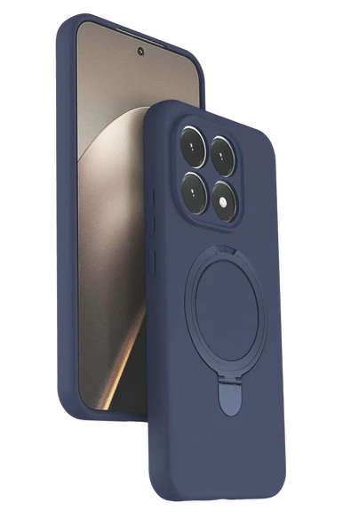 Newface Xiaomi Mi 15T Regal Magsafe Standlı Kapak - Lacivert ürün görseli 1