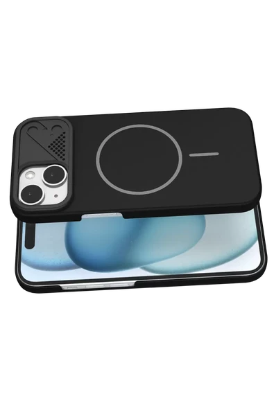 Joko Apple iPhone 14 Export Magsafe Kapak - Siyah - Resim 3