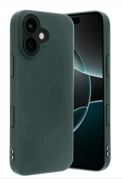 Newface Apple iPhone 17 First Silikon - Koyu Yeşil ürün görseli 1