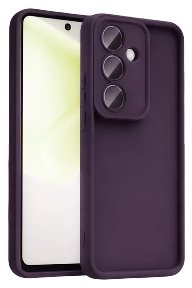 Newface Samsung Galaxy A57 5G Viera Silikon - Mürdüm ürün görseli 1