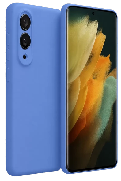 Newface Samsung Galaxy S25 Edge First Silikon - Mavi ürün görseli 1