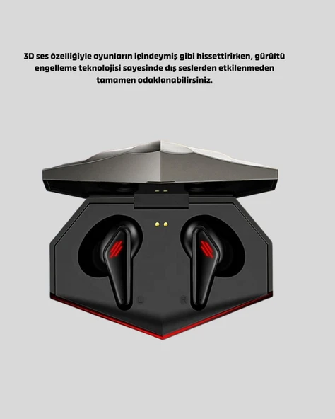 Profesyonel Oyun İçin Bluetooth Kulaklık - Resim 3