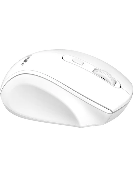 Claws Genius v2 Beyaz Ergonomik Optik Kablosuz Mouse - Resim 2