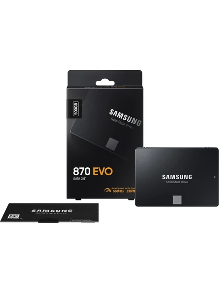 Samsung 870 EVO MZ-77E500BW SATA 3.0 2.5" 500 GB SSD ürün görseli 1