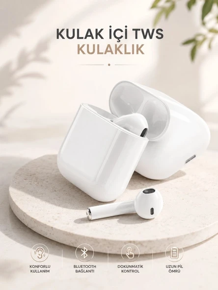 Yeni Nesil Hd Ses Ve Dokunmatik Kontrol Akıllı Ve Şık Bluetooth Kulaklık ürün görseli 1