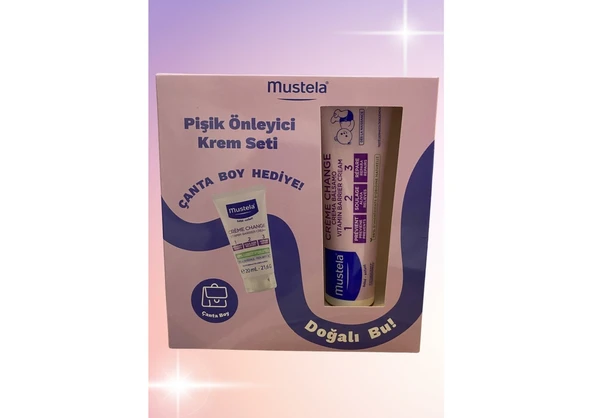 Mustela Pişik Önleyici Set 100ml ve 20 ml Pişik Önleyici Krem Hediye ürün görseli 1