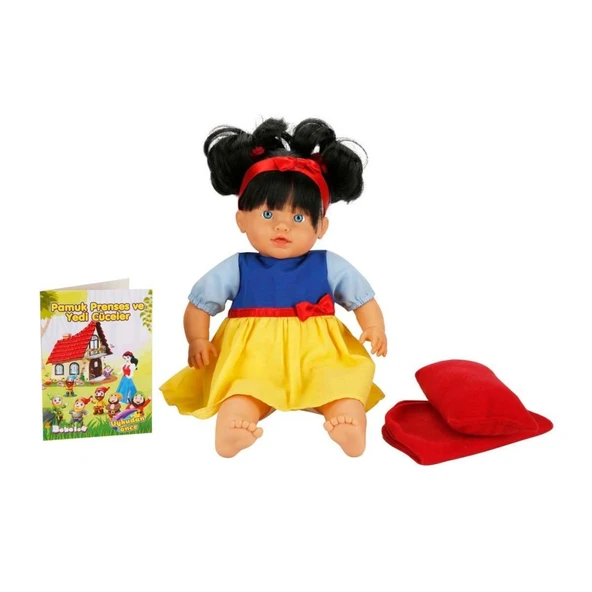 Bebelou Uykudan Önce Bebeği Masal Anlatan Pamuk Prenses ve Yedi Cüceler 40 cm. ürün görseli 1
