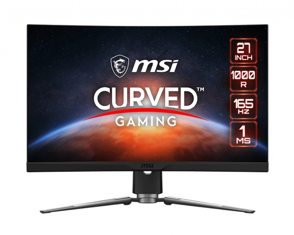 27" MSI MAG 274QPF X32 0.5ms 320Hz 2560x1440 2xHDMI DP IPS Pivot Gaming Monitör ürün görseli 1