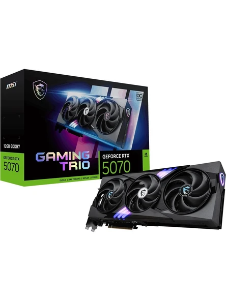 MSI RTX 5070 12G Gaming Trio OC G5070-12GTC 192 Bit GDDR7 12 GB Ekran Kartı ürün görseli 1