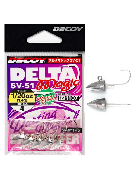 Delta Magic SV-51 LRF Jighead No:4 5 Adet ürün görseli 1