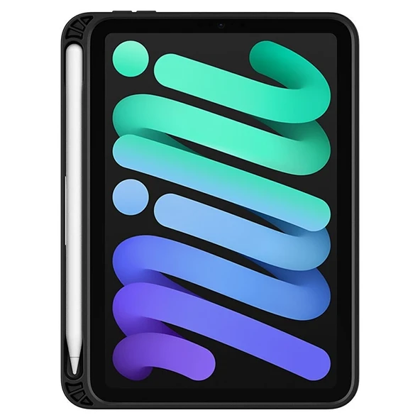 Spigen iPad Mini 6 (2021) Kılıf Urban Fit Black ürün görseli 1