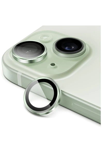 iPhone 15 / 15 Plus Uyumlu Safir Lens Çizilmez Dayanıklı Kamera Koruyucu ürün görseli 1