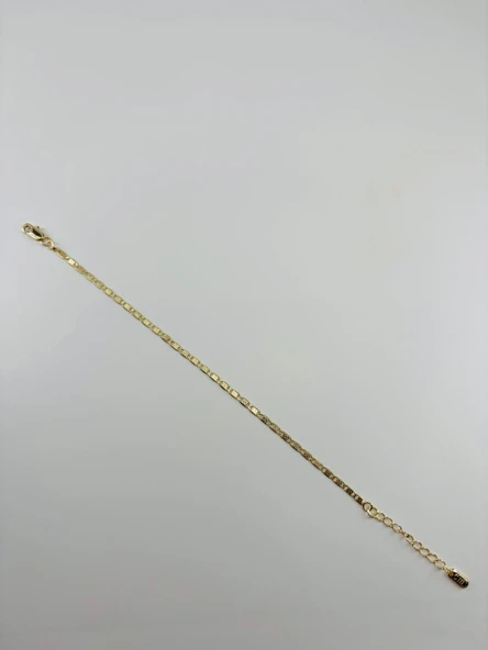 Renk  Pirinç Cm Bileklik 17+4 Cm  - Kbl0524 ürün görseli 1
