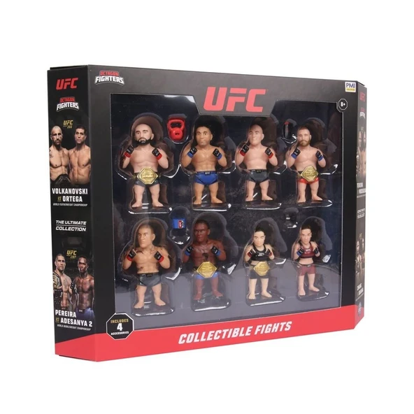 Pmi/Ufc2070 Ufc Kafes Dövüşçüleri 8'Li Koleksiyon Figür Seti ürün görseli 1