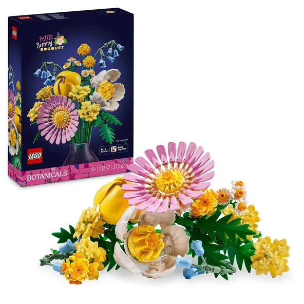 10347 Iconic Botanicals Pembe Çiçek Buketi 373 Parça +9 Yaş ürün görseli 1