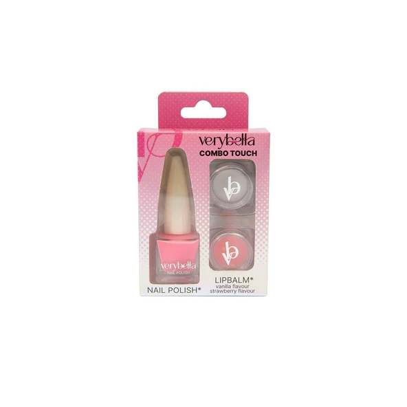 Vrb37000 Very - Bakım Seti (2 Farklı Renk Aromalı Lip Gloss+Oje) ürün görseli 1