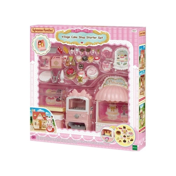 5807 Sylvanian Families Kasaba Pasta Dükkanı Oyun Seti +3 Yaş ürün görseli 1