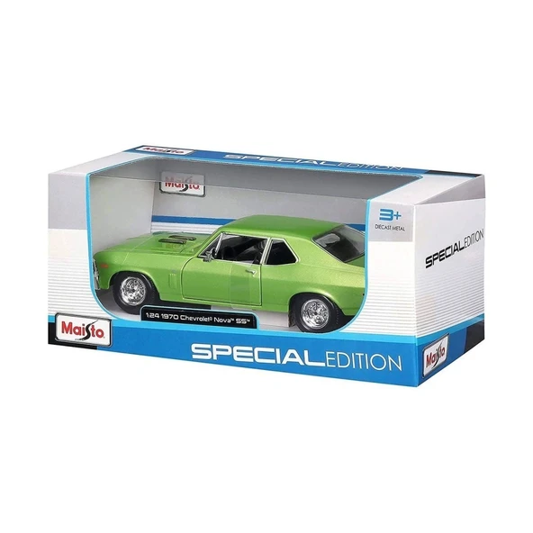 May 31262 1:24 Maisto Chevrolet Nova Ss 1970 Model Araba -Necot ürün görseli 1