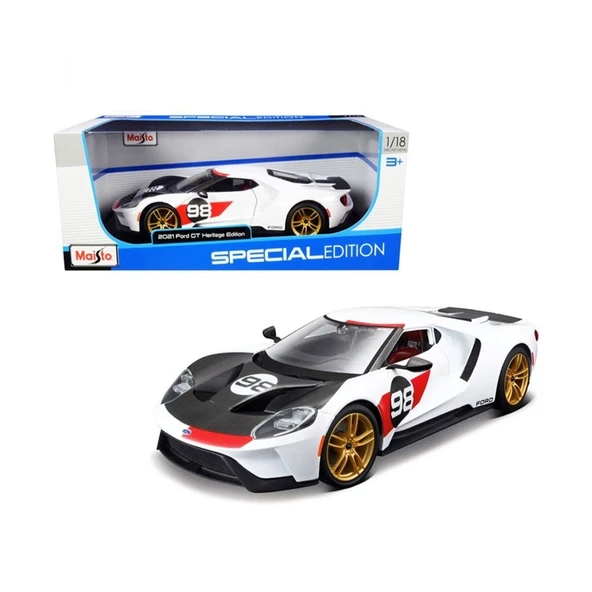 Mais 31390 Maisto Özel Sürüm 1 Ford Gt Herigate Model Araba -Necot ürün görseli 1