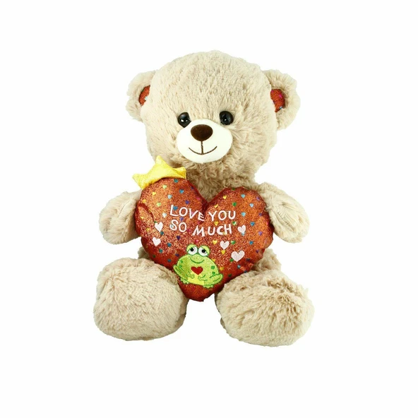 Pjh2323 Peluş Kalpli Ayı Love You 30 Cm ürün görseli 1