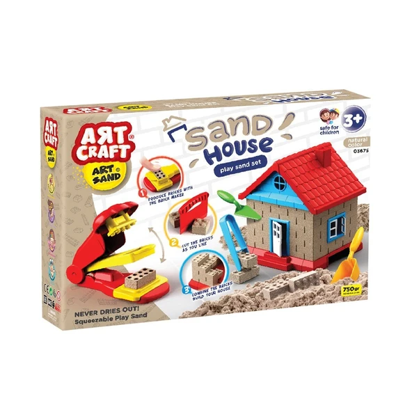 03675 Kum Ev Set 750 Gr ürün görseli 1
