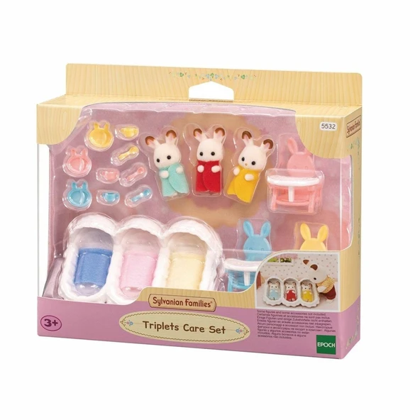 5532 Sylvanian Families Üçüzler Bakım Seti +4 Yaş ürün görseli 1
