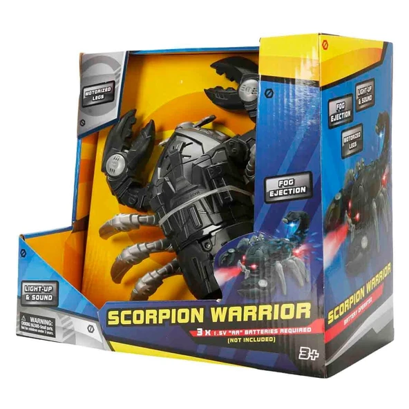 80561 SUN-GRD-ROBOT SCORPION WARRIOR SES-IŞIK - Resim 4