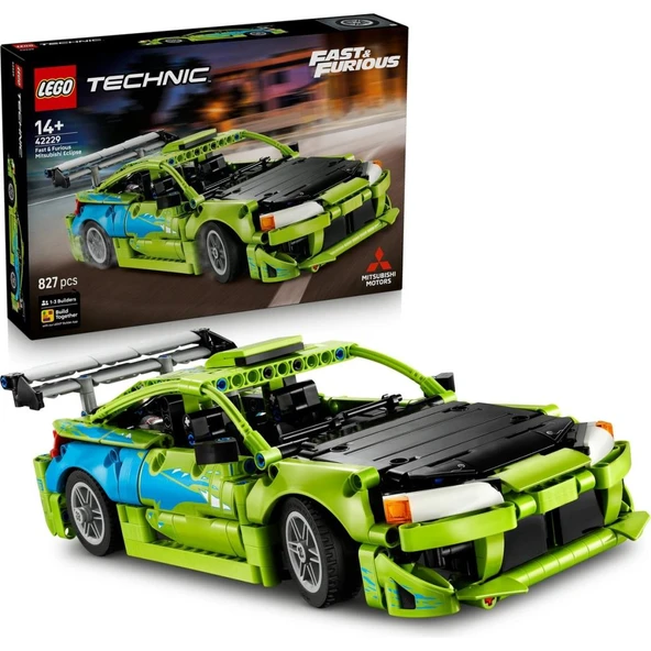 LRGO 42229  Technic Fast and Furious Mitsubishi Eclipse Araba ürün görseli 1