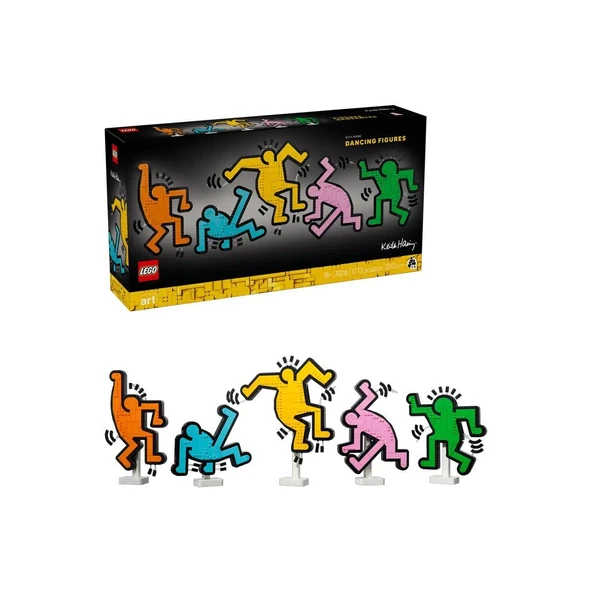 31216 Icons - Keith Haring – Dans Eden Figürler 1773 Parça Yaş ürün görseli 1