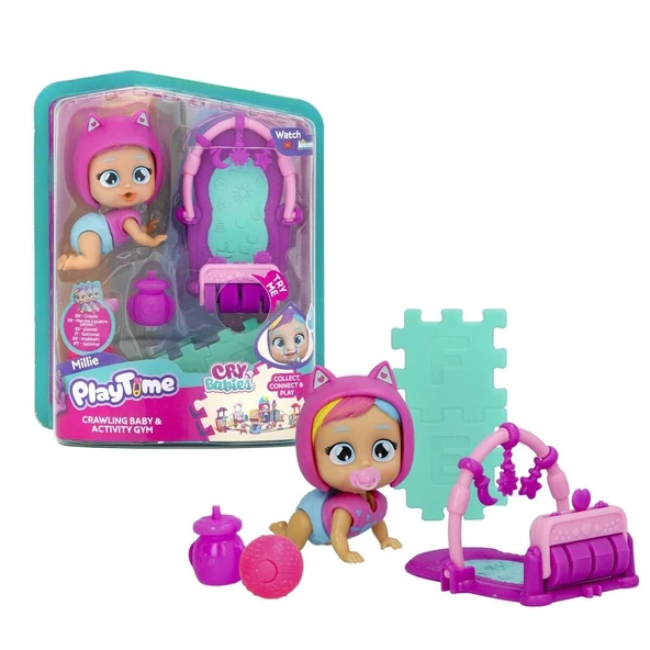 Cyp04000 Cry Babies Play Time Mini Millie Bebek Aktivite Halısı ürün görseli 1