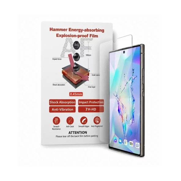 Samsung Galaxy A30S Uyumlu Ekran Koruyucu 7H Ekstra Koruma 7H - 0.45 mm HD ürün görseli 1
