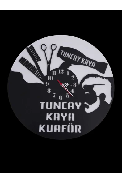 Berber & Erkek Kuaför & güzellik merkezi KİŞİYE ÖZEL İSİM yazılı ŞIK VE KALİTE mrc2398 ürün görseli 1