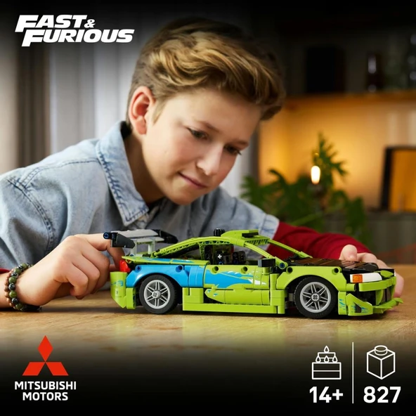 LRGO 42229  Technic Fast and Furious Mitsubishi Eclipse Araba - Resim 5