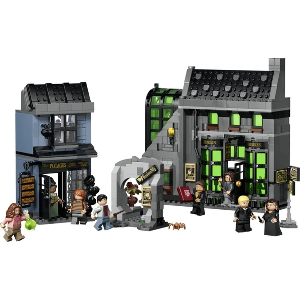 LEGO 76471  Harry Potter™ Knockturn Yolu Büyücü Mağazaları ürün görseli 1