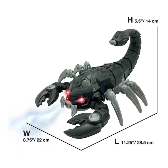 80561 SUN-GRD-ROBOT SCORPION WARRIOR SES-IŞIK - Resim 3