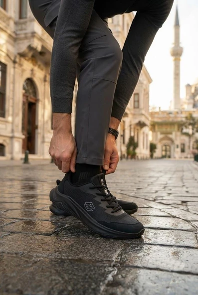 Scooter M2011 Rahat Deri Tekstil Sneaker Erkek Ayakkabı ürün görseli 1