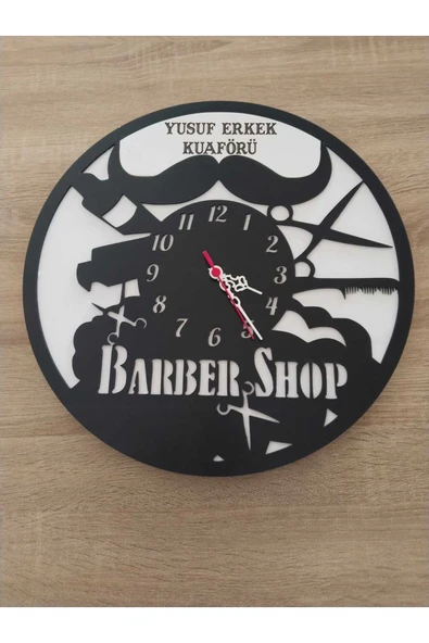 Berber & Kuaför & güzellik merkezi KİŞİYE ÖZEL İSİM yazılı ŞIK VE KALİTE ürün görseli 1