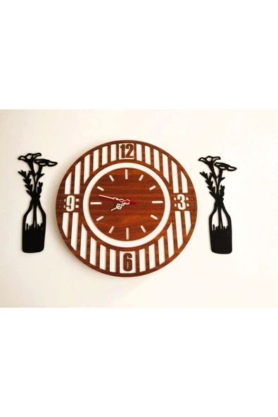 Yeni Tasarım Modern Duvar Saati Şık Ve Kalite Bir Arada No:10107 ürün görseli 1