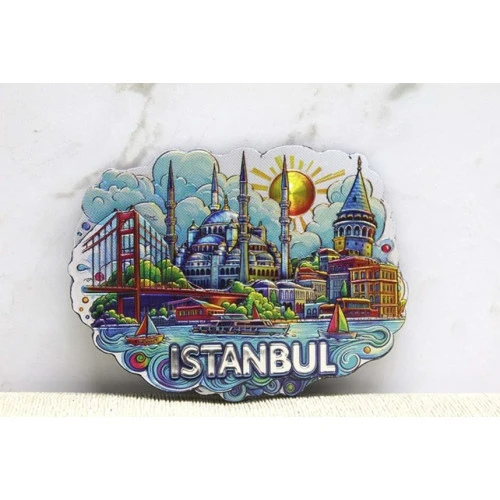 İstanbul temalı magnet (8*6 cm) ürün görseli 1