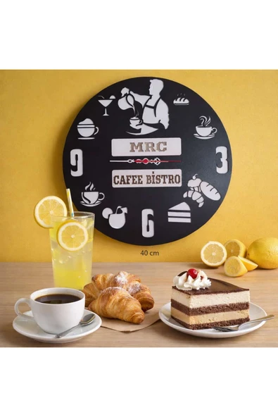 CAFE VE TATLICILAR İÇİN Yeni Tasarım Modern Duvar Saati Şık Ve Kalite Bir Arada No:A118 ürün görseli 1