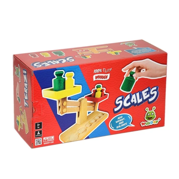 066KR Woodoy Ahşap Terazi ürün görseli 1