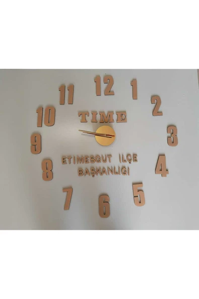 iş yerleri için pleksi Duvar Saati çok ŞIk ürün görseli 1